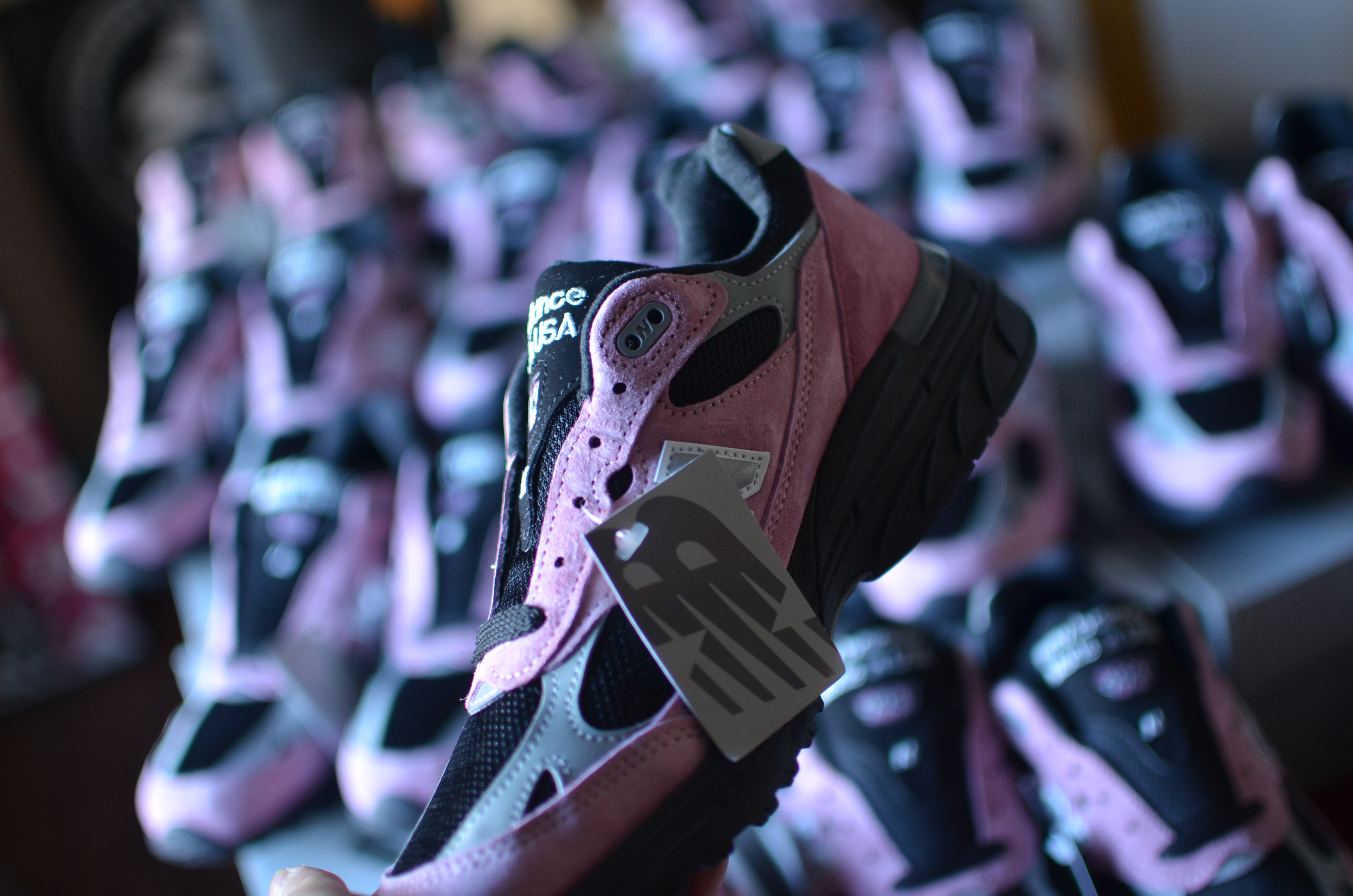 【本日21時発売】New Balance 993 “Pink Taffy / Black”