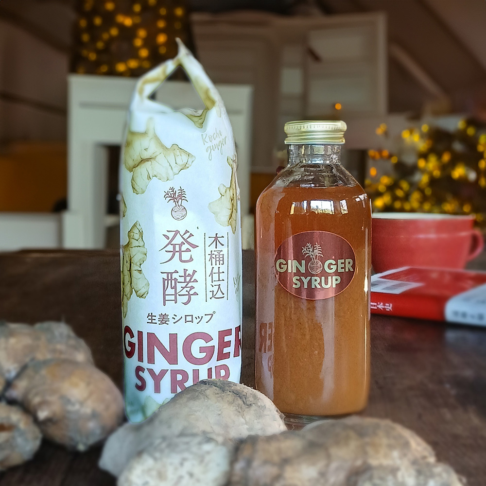 12月12.13.14日、信濃屋食品cask、六本木ヒルズ店で発酵生姜シロップの試飲販売会を行います