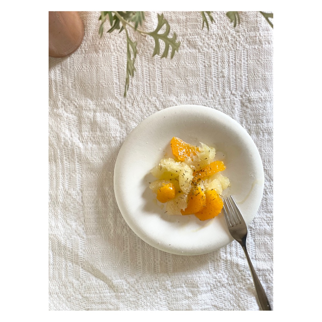 “柔らかな白” 食卓の優しい時間