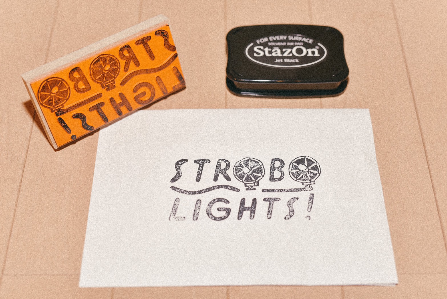 STROBOLIGHT!スタンプが完成しました！