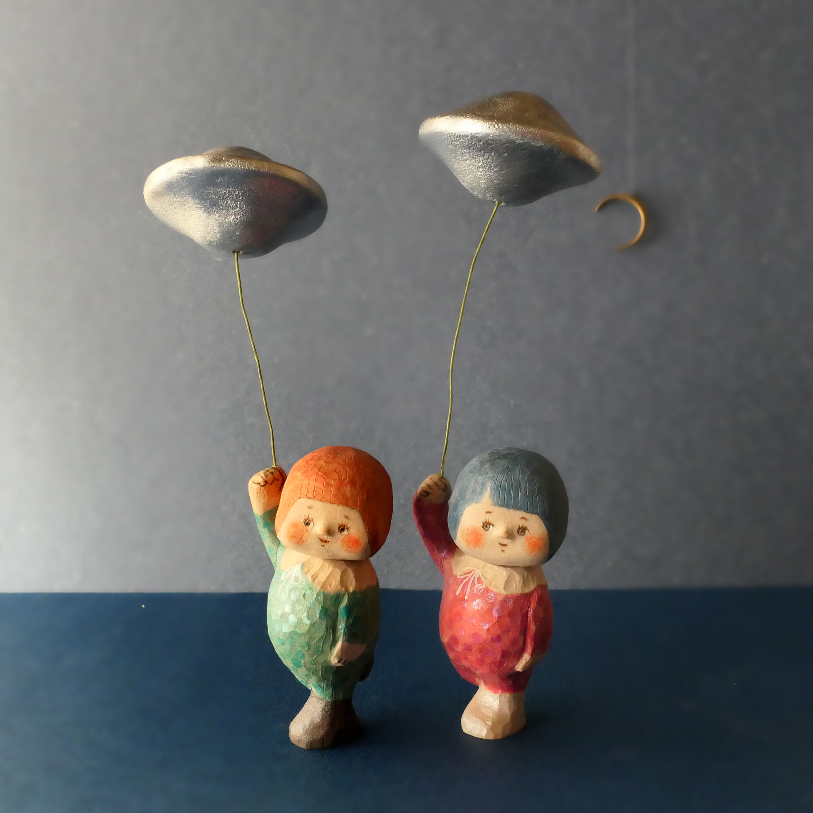「窓ニ地キュウ」ミニ個展　立体作品のご紹介　２