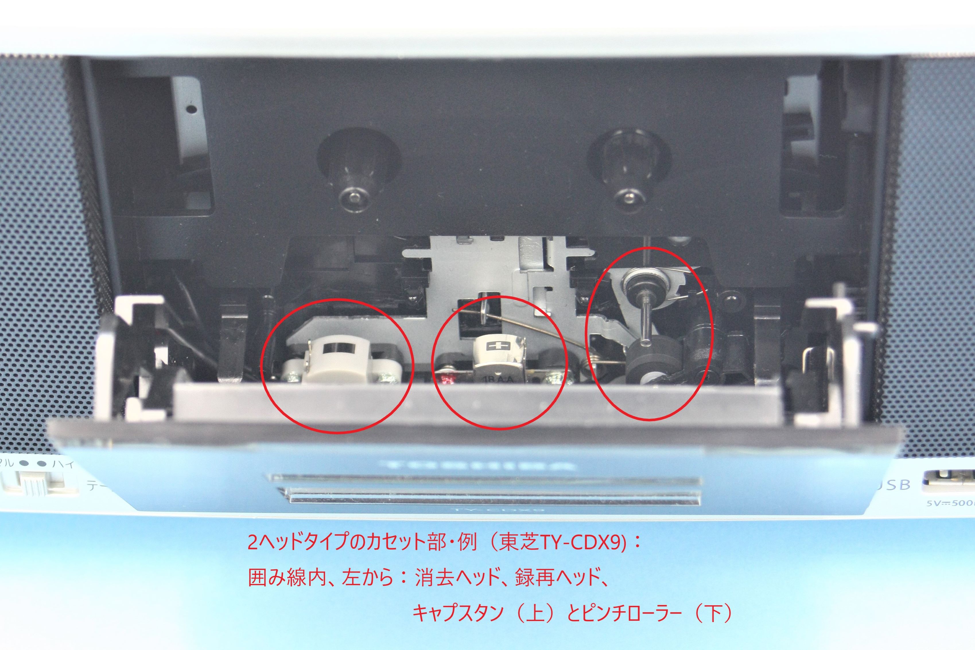 ヘッド周りのクリーニングについて