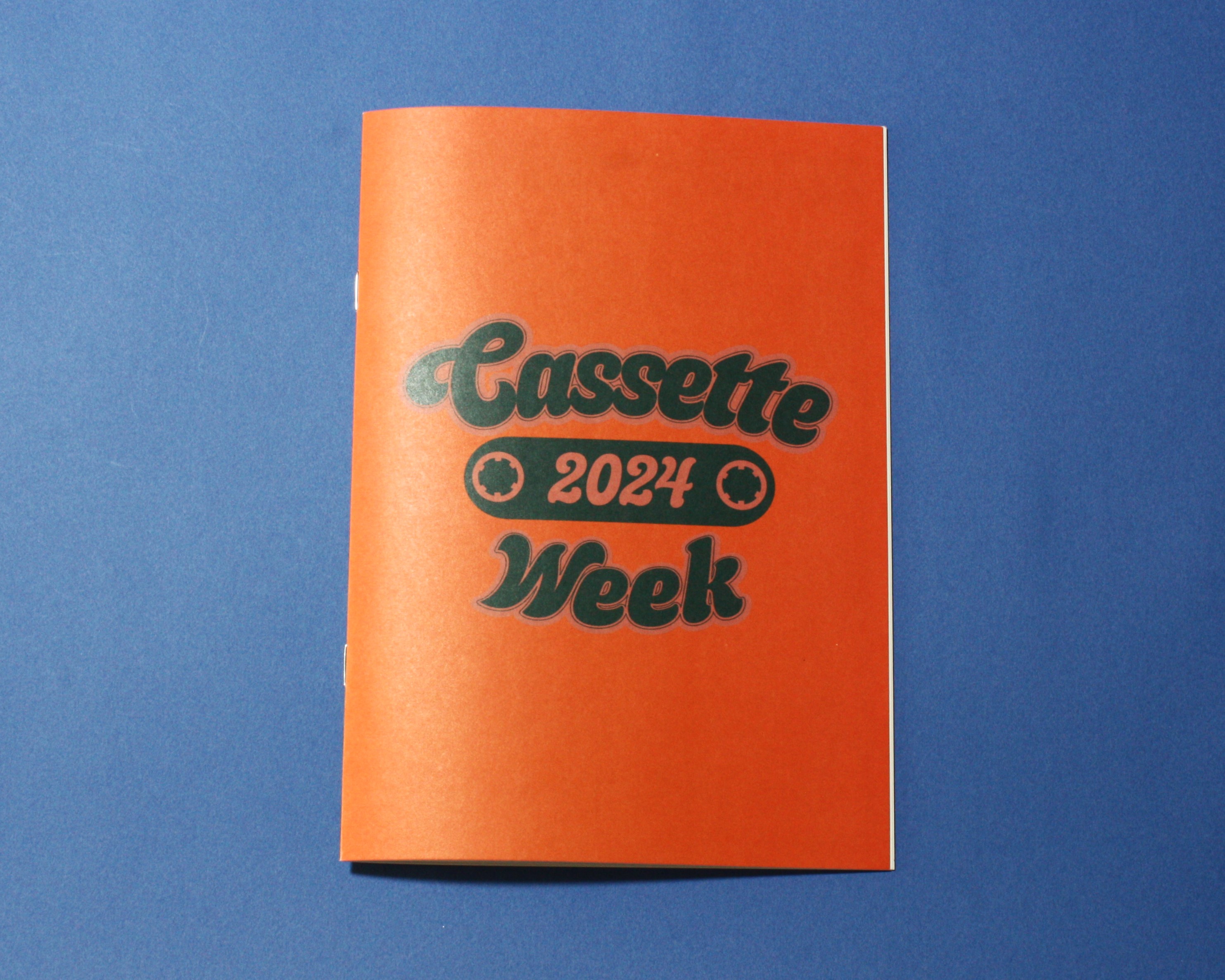 2024年Cassette Week公式パンフレット到着