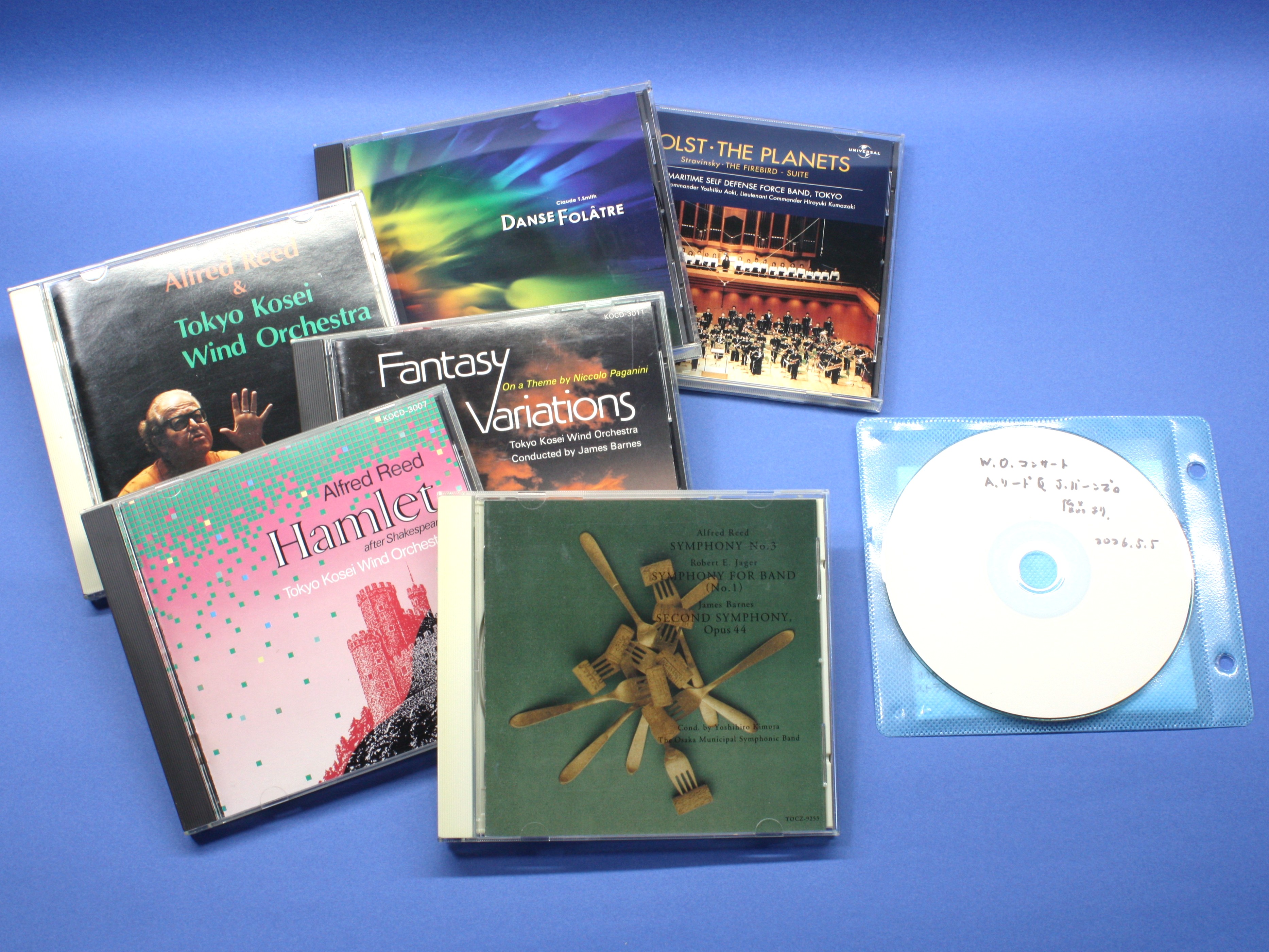 レポート：CD-Rに楽曲をまとめて演奏会風アルバム作成⇒C80カセットにも録音して鑑賞する