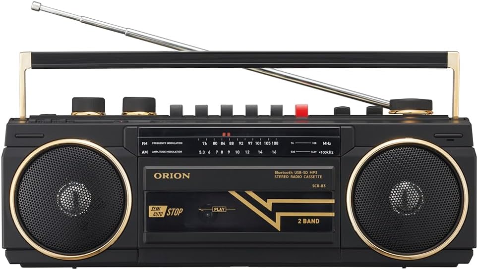 Orion小型ラジカセ・SCR-B3の印象