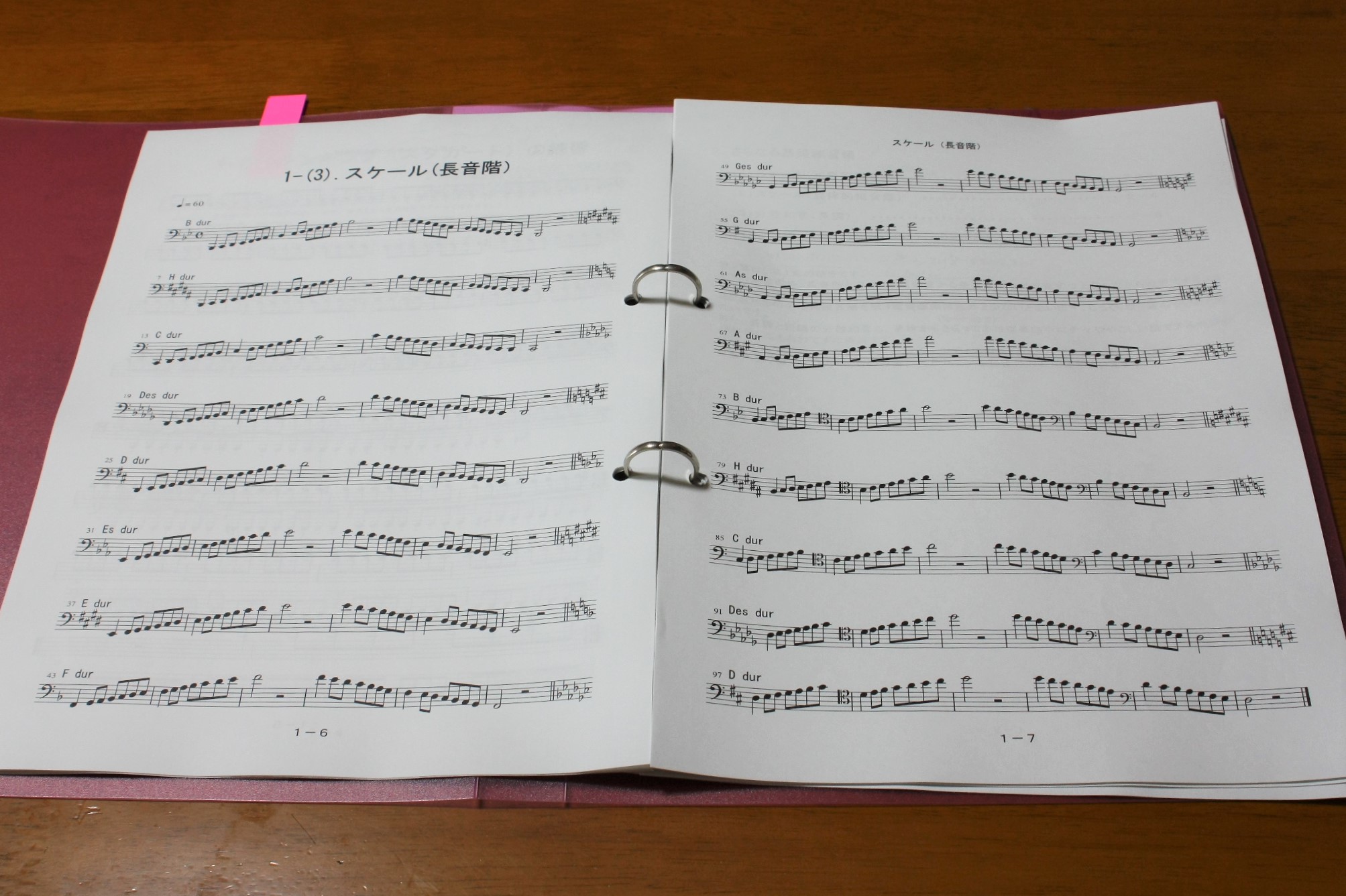 運動代わりに楽器を練習