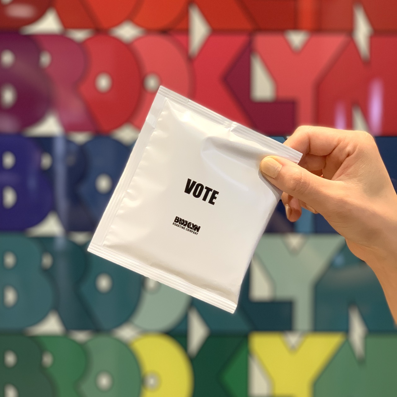 STORY BEHIND VOTE DRIP BAG