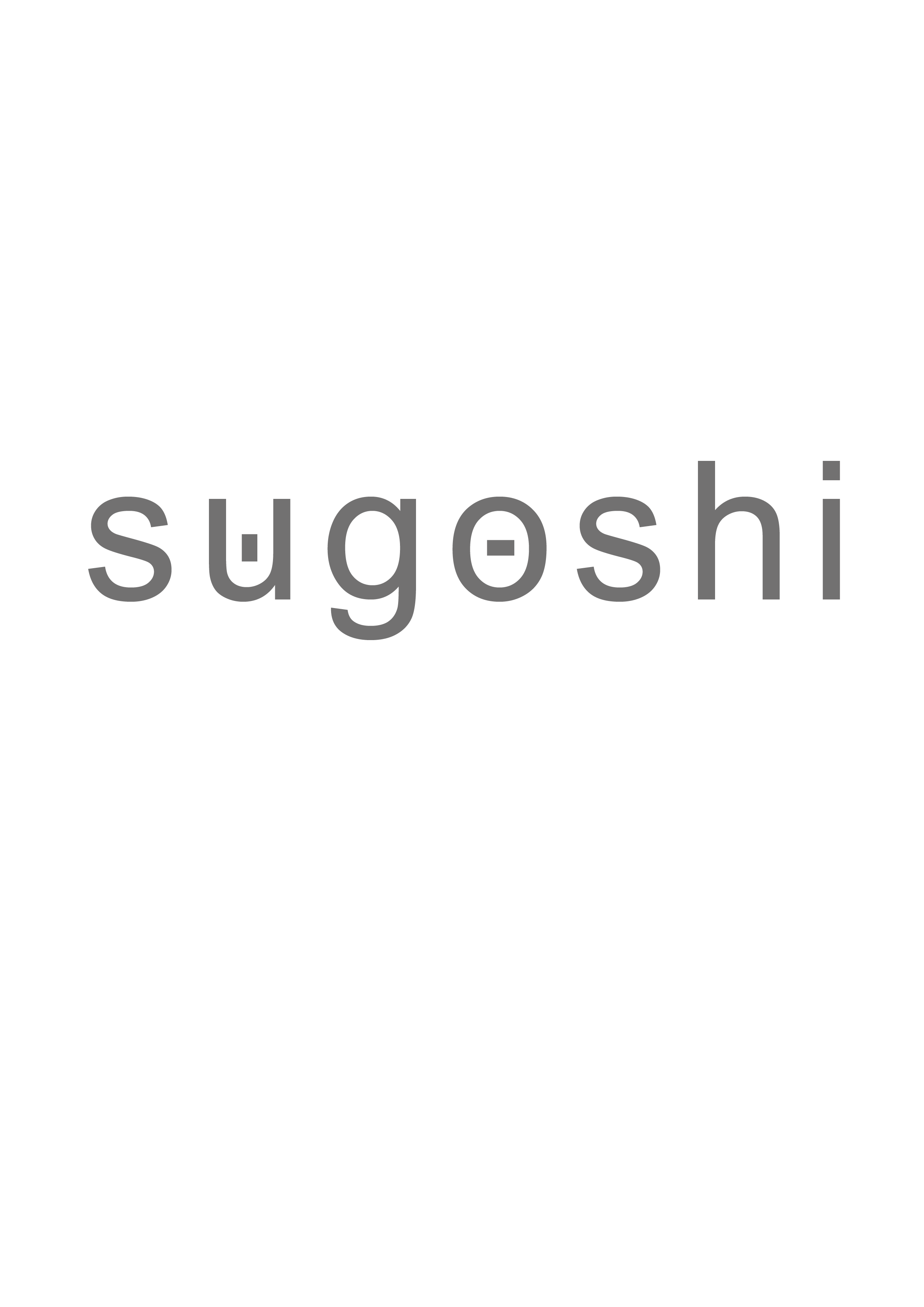 新ブランド：sugoshi