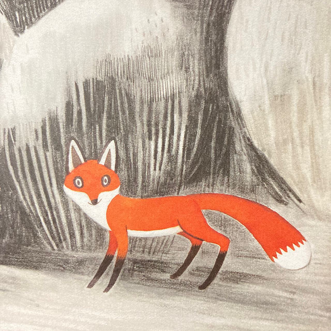 イザベル・アルスノーさんのグラフィックノベル「Jane, the Fox and Me」