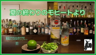 『夏の終わりのモヒート動画』