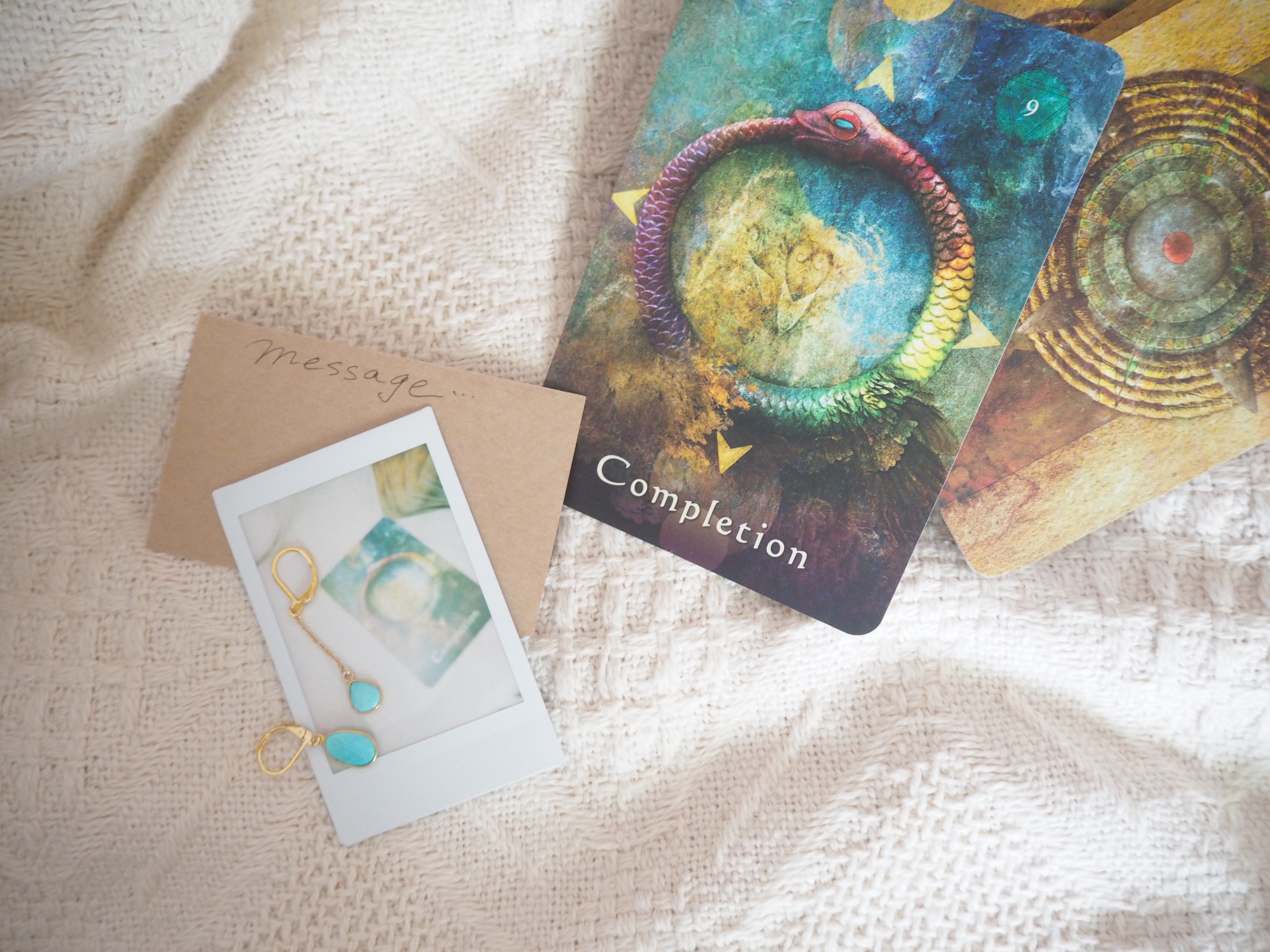 オラクルカードメッセージ付きアクセサリー販売始まりました