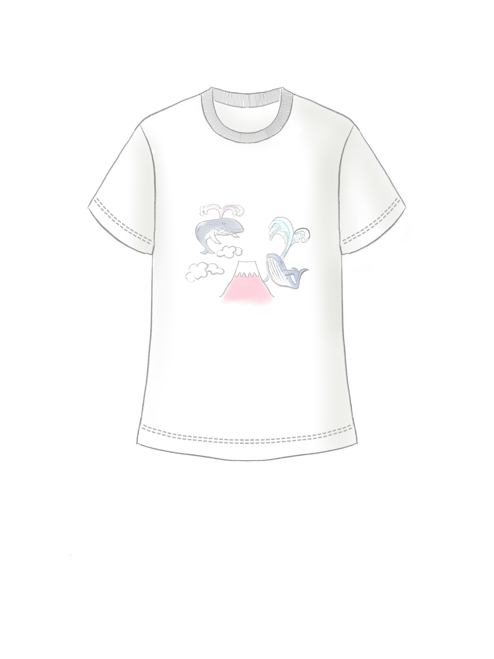 WORKS WORKSHOP 『Tシャツを作る』生地幅や用尺とは？持ち込み生地の用尺