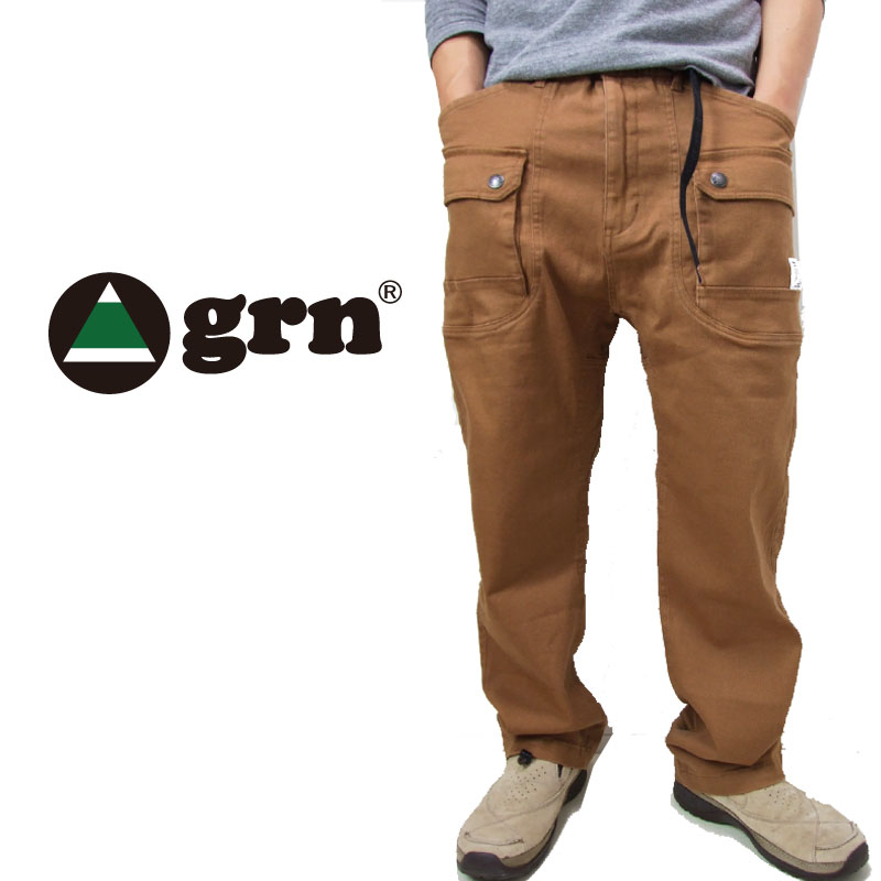 grn 　両サイドに大きなポケット