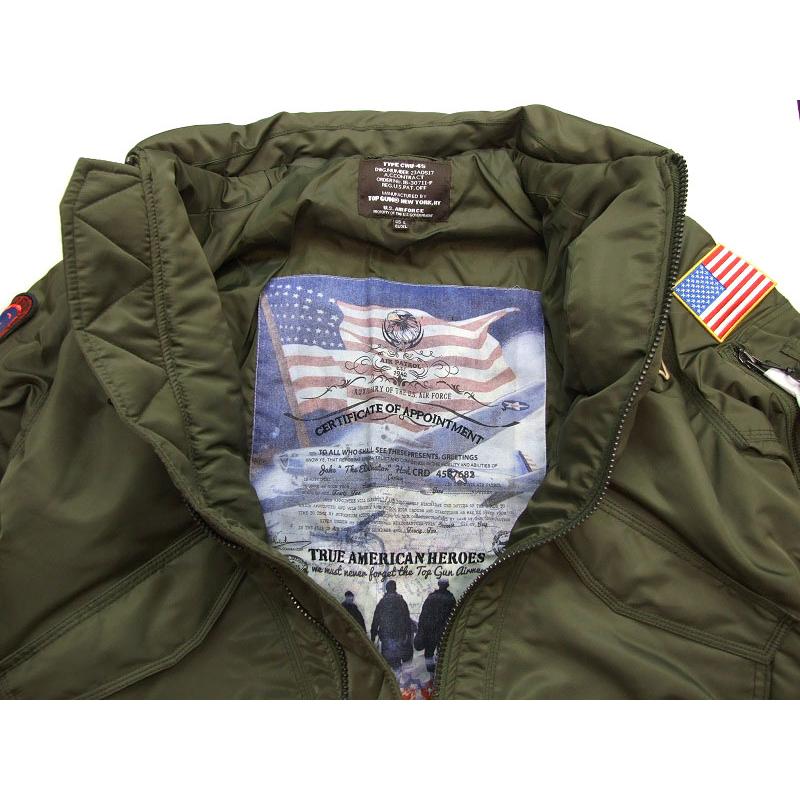 ミリタリー★★★MA-1 トップガン 正規ライセンス品