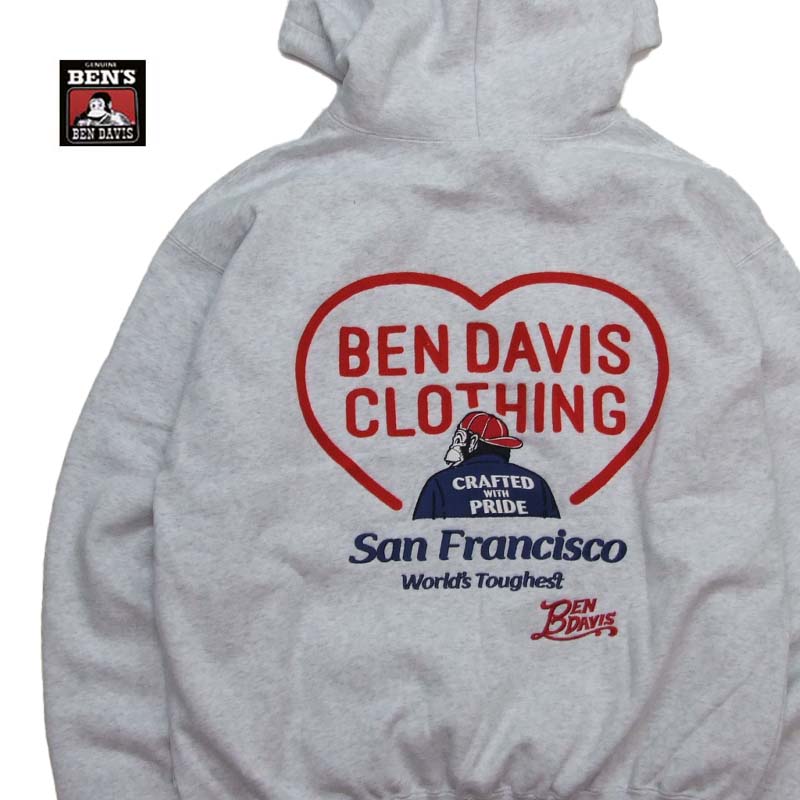 BEN DAVISよりプルパーカー入荷! カッコイイ