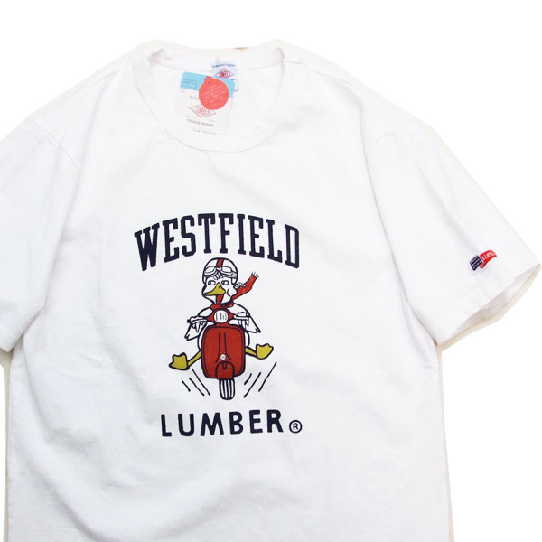LUMBER スクーター半t アヒル 半袖Tシャツ