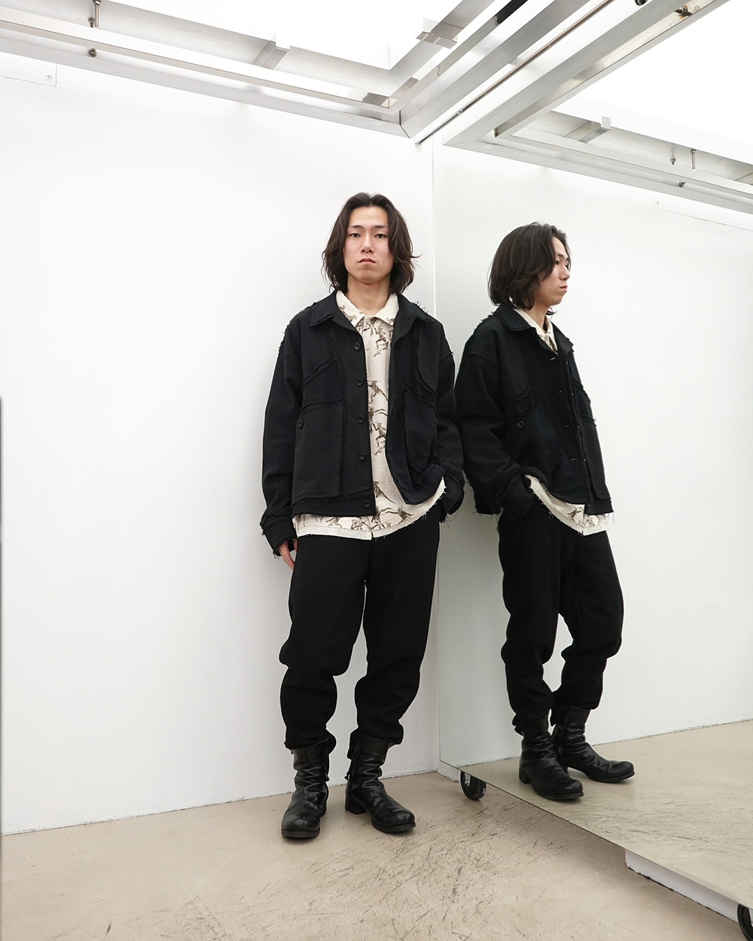【Professor.E（プロフェッサーイー）】再構築ジャケットと定番シャツ