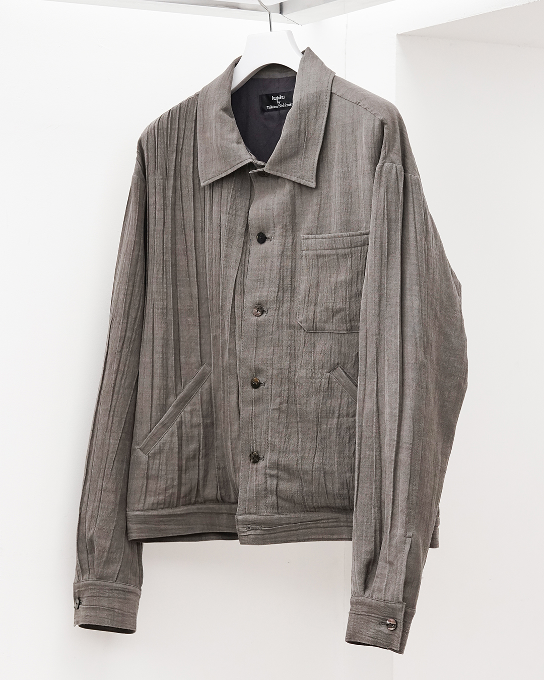 【kujaku (クジャク)】Clique Tokyo 別注　汎用性豊かなシャツジャケット