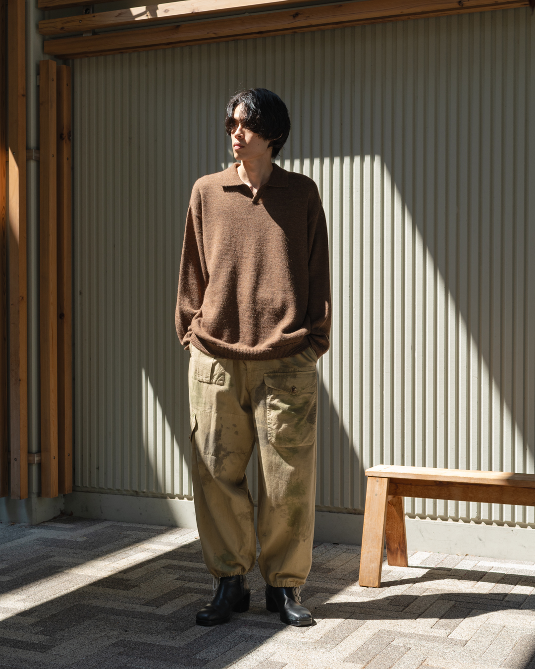 柔らかく人柄の良さそうな空気感を【Blanc YM】【Nomat】より