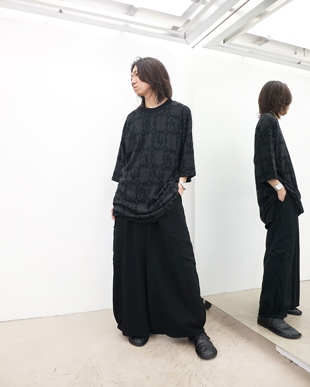 【A.F ARTEFACT（エーエフアーティファクト）】珍しく上下ともオーバーサイズ