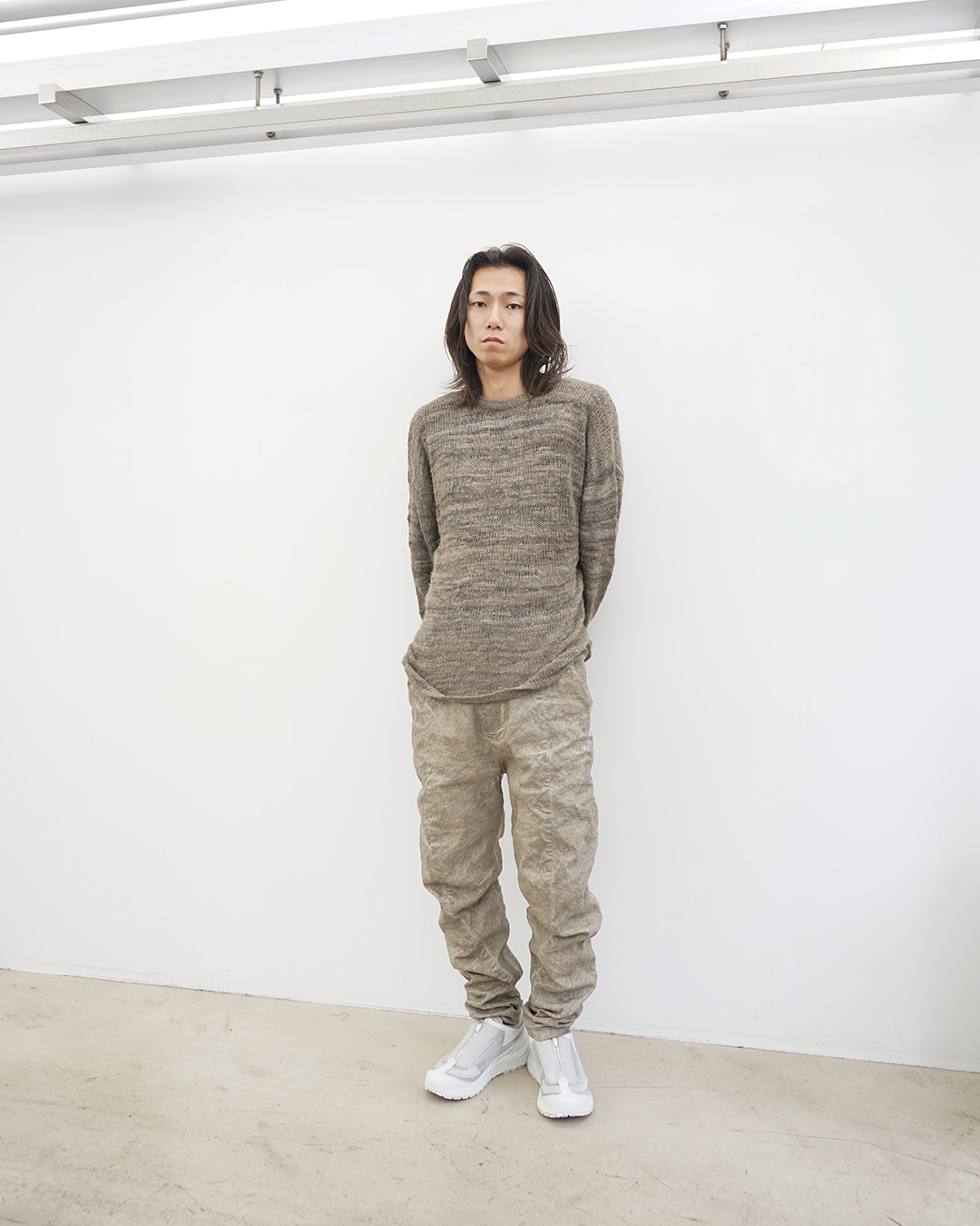 【Forgotten Materials(フォアゴットン・マテリアルズ)】シルク100%手編みニット