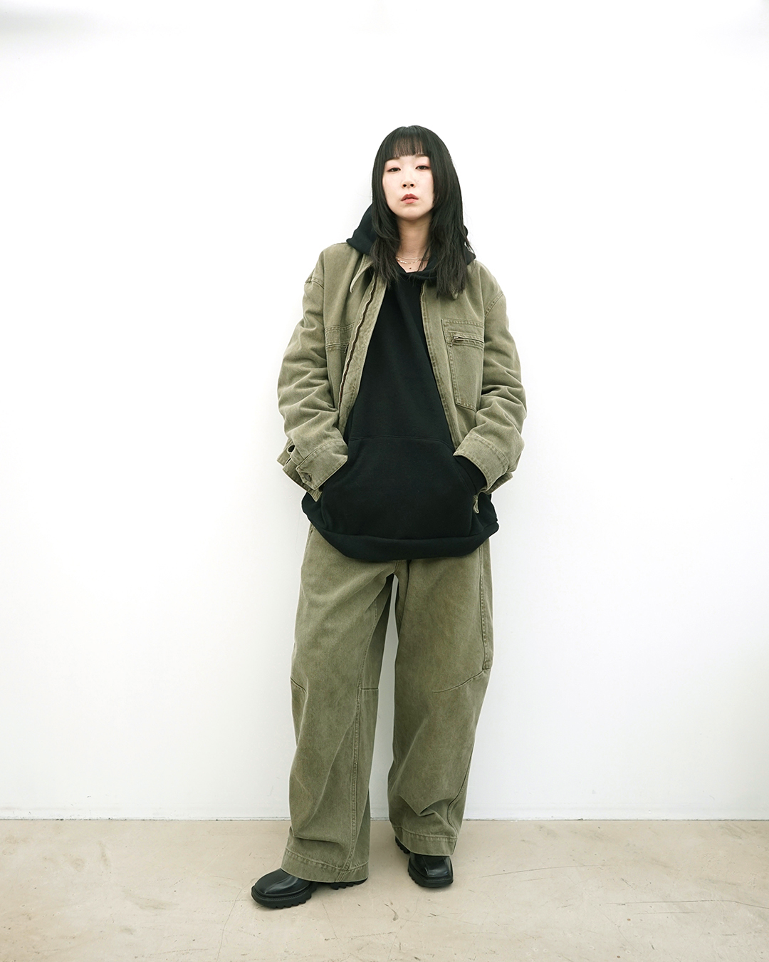 【Nomàt(ノマット) 】ナイスカラーなデニムセットアップ