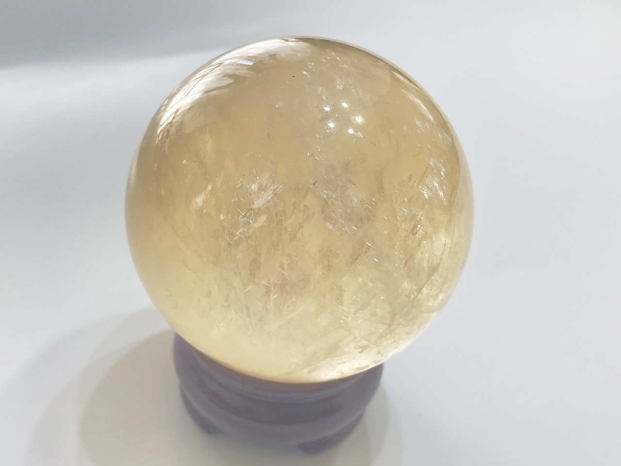 大きくてお安くて美しいカルサイト丸玉が入荷しました！