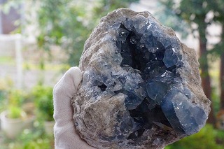 美しいセレスタイトクラスターが入荷しました☆