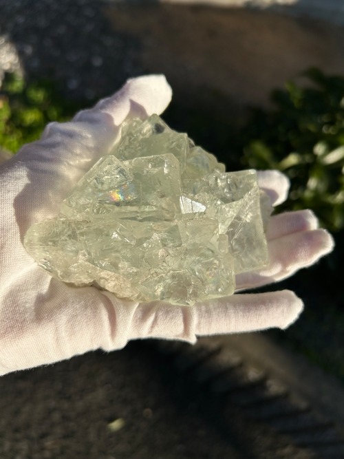 芸術的に美しい☆雲南省産フローライト原石が入荷しました☆