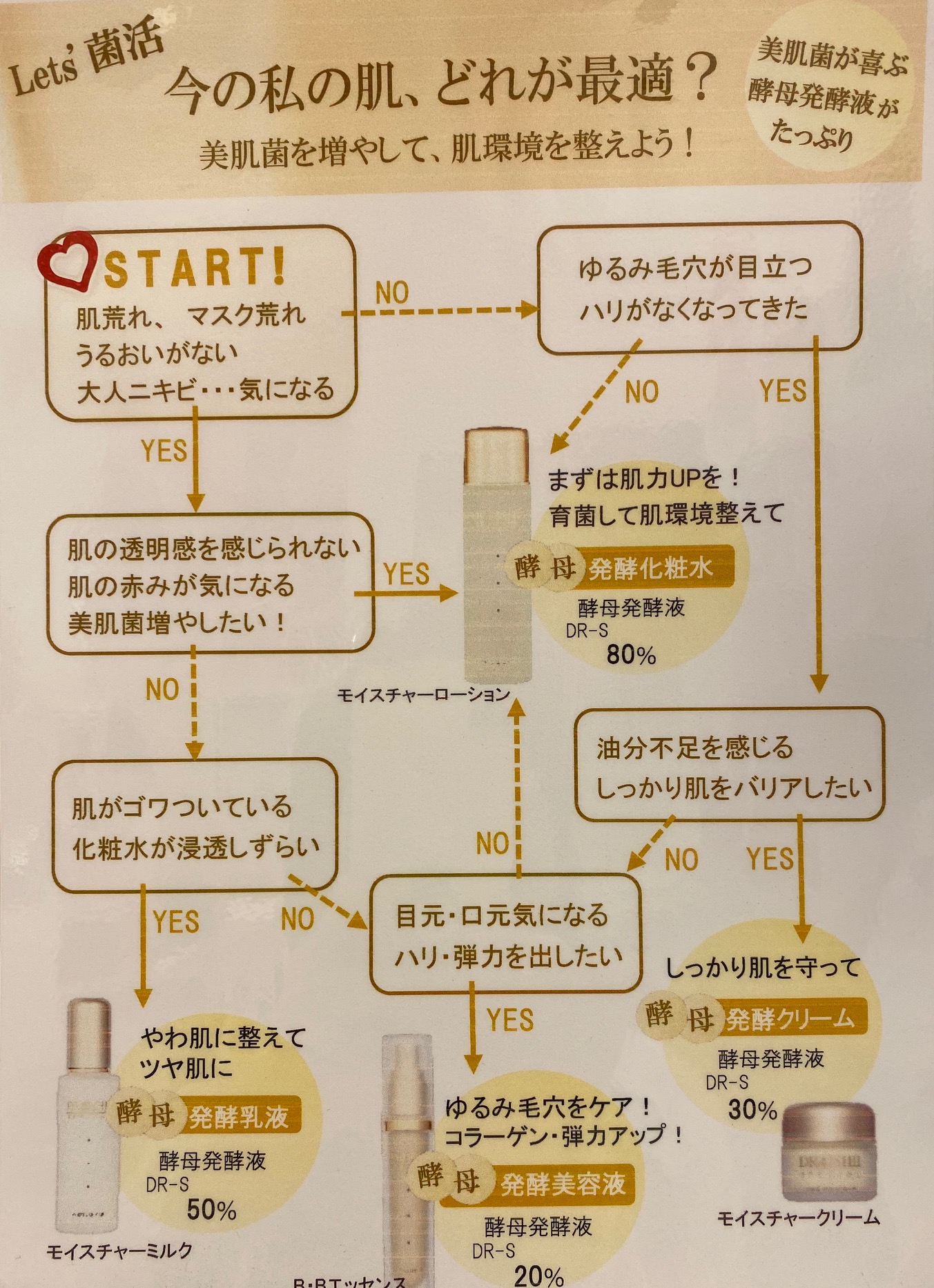 美肌になるには！美肌菌スキンケア！MD化粧品　菌活で肌育！菌で育った肌はマスクストレスからも強い！