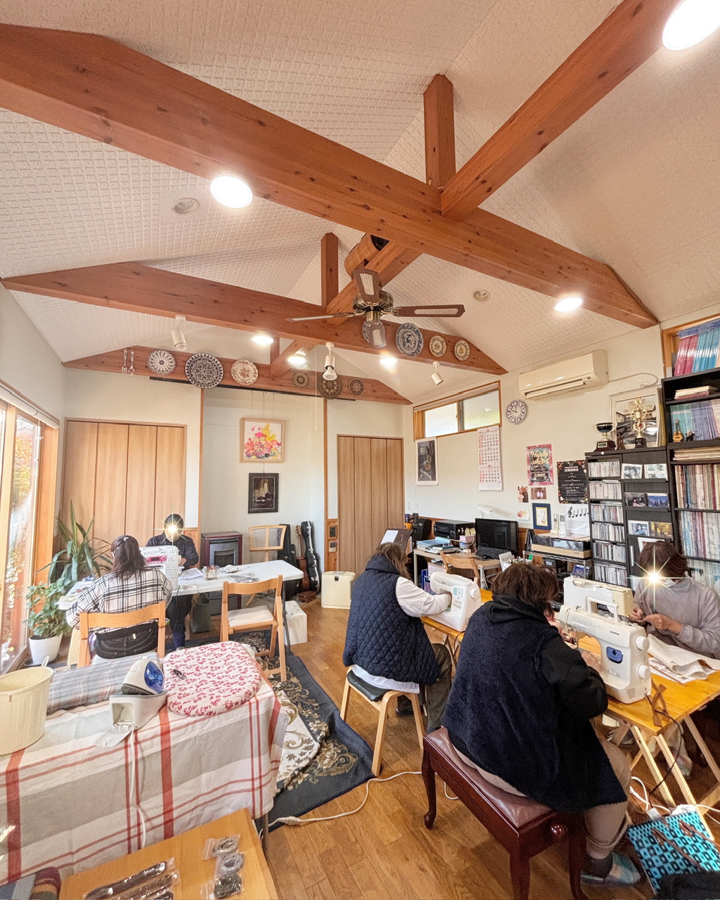 【11月布小物作り教室②】高さが変わるバッグ　ふっくら親子がま口