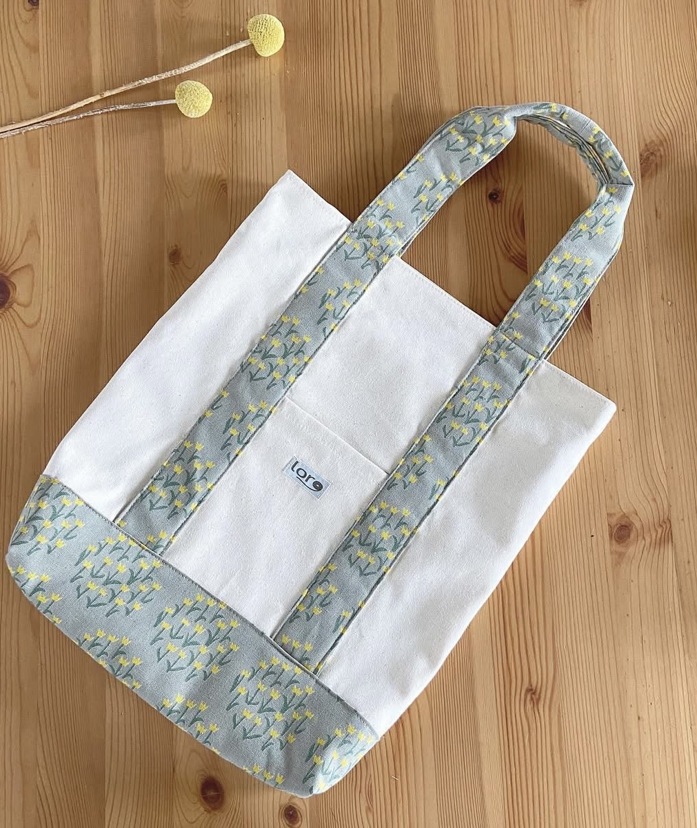 【再販】仕切り付き帆布書類バッグ