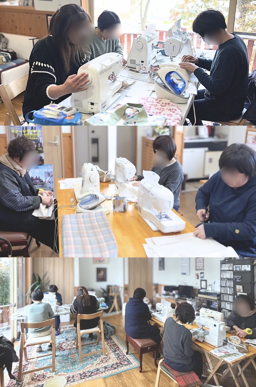 【布小物作り教室1月②】スクエアトートバッグ