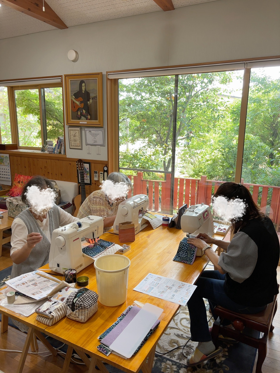 【布小物作り教室6月①】サイドポケットのキルトバッグ