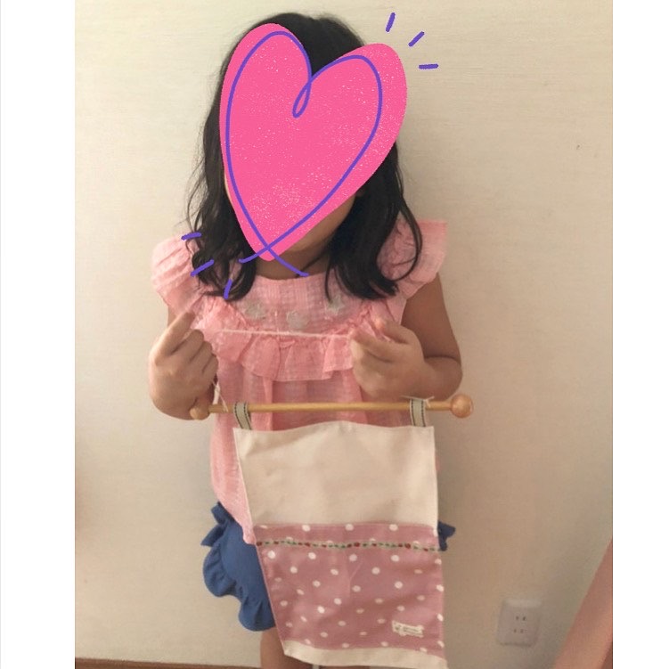 【女の子の作品】お便りホルダー