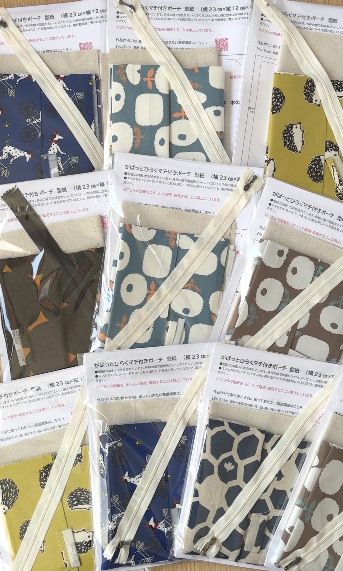 新作手芸キット、発売準備着々と…🧵