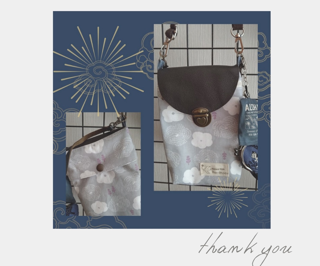 【お客様作品】多機能スマホショルダー手芸キット
