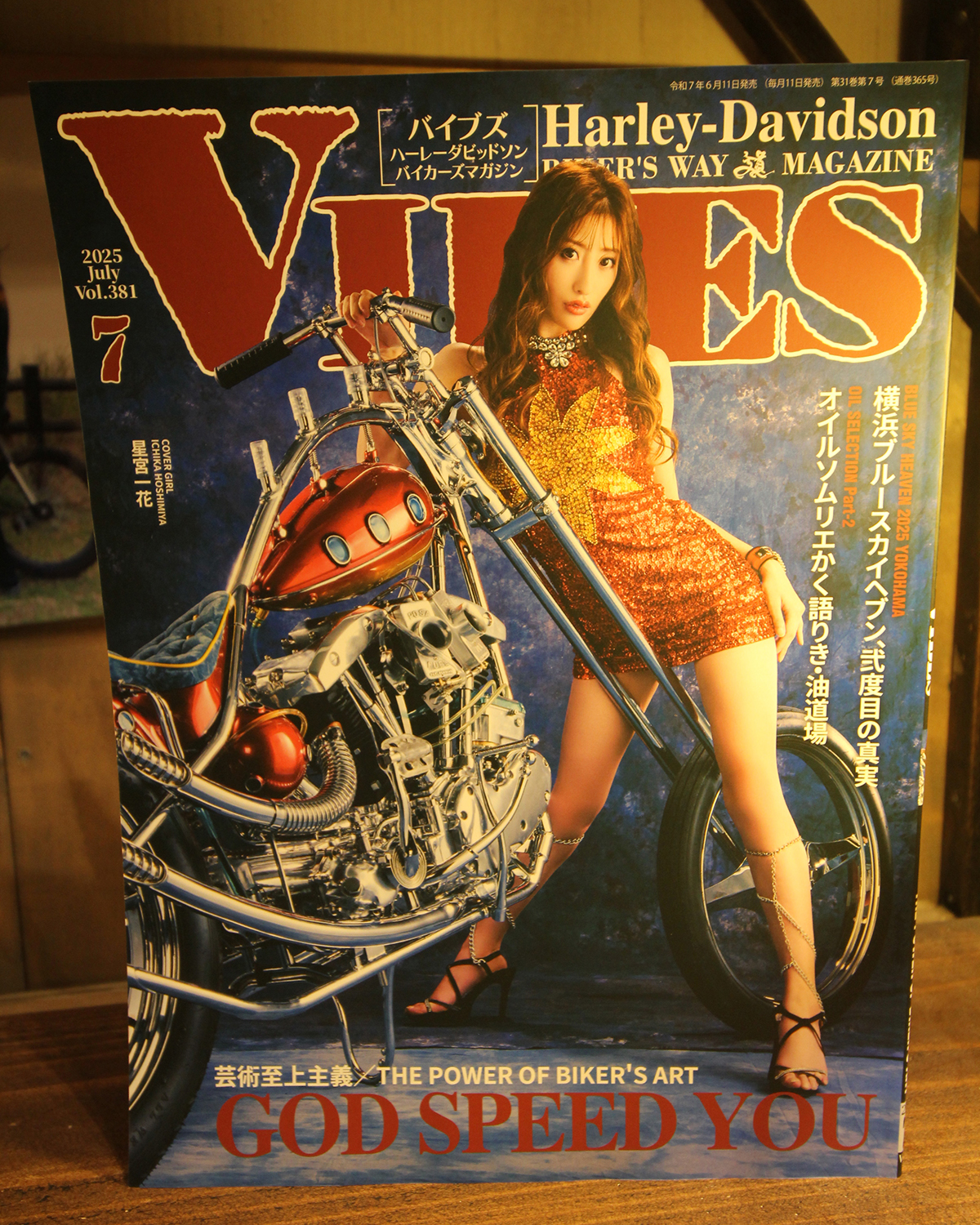 VIBES7月号にBRATTY LIPをご紹介頂きました