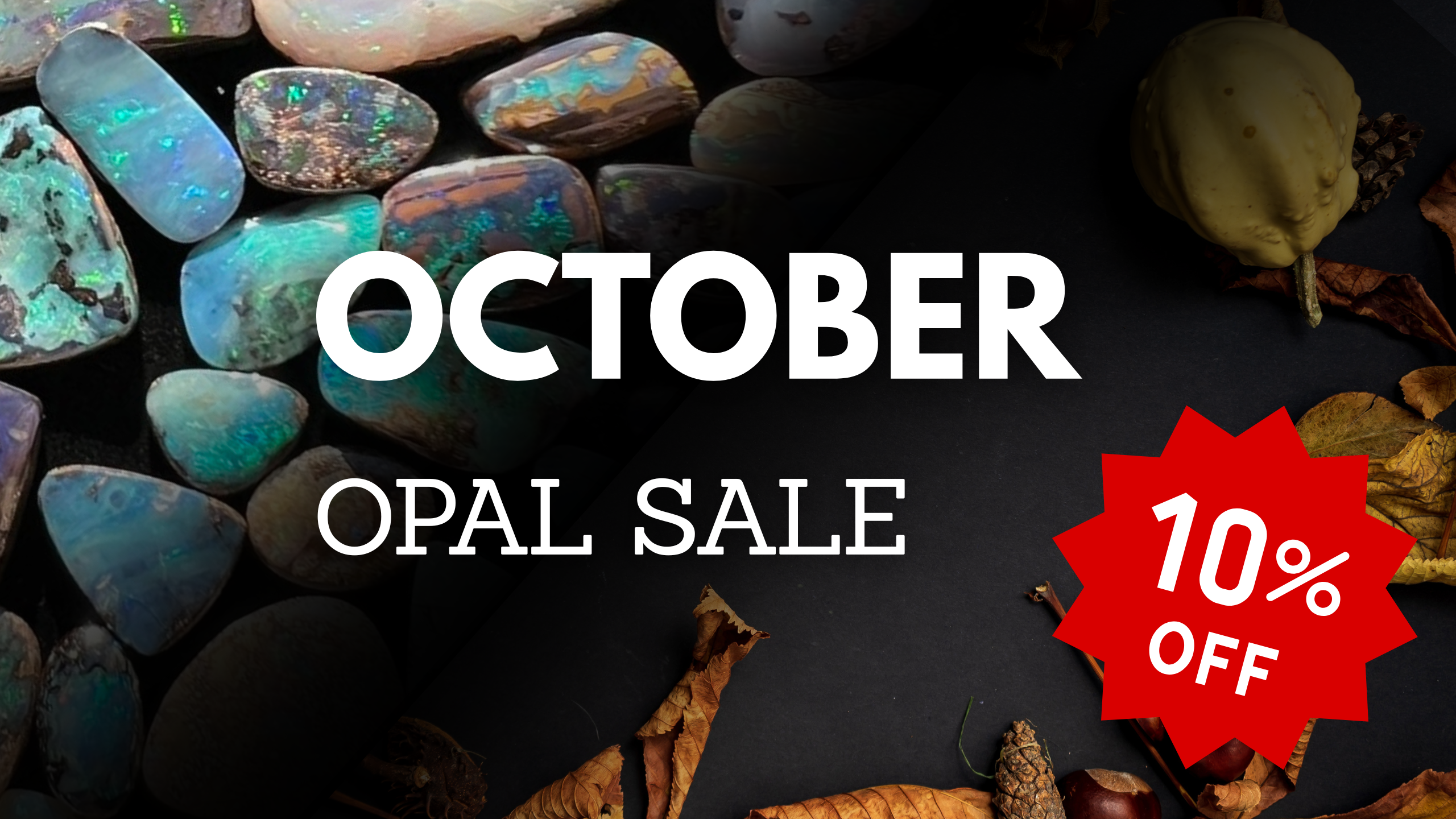 10月1日20:00~オパール月特別セール開催✨