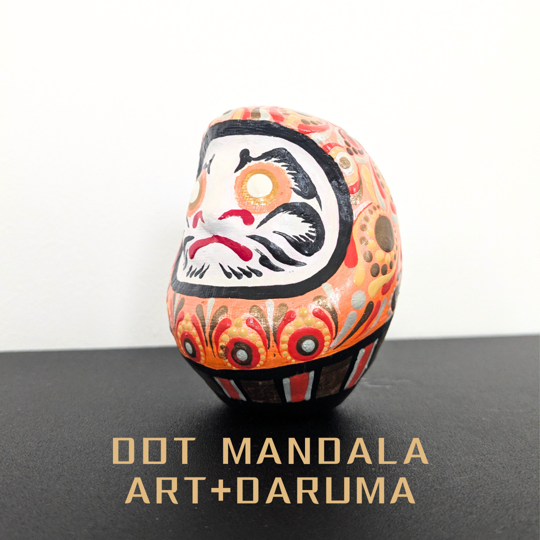 ドット曼荼羅だるま/ヘルメットだるまをリリースしました