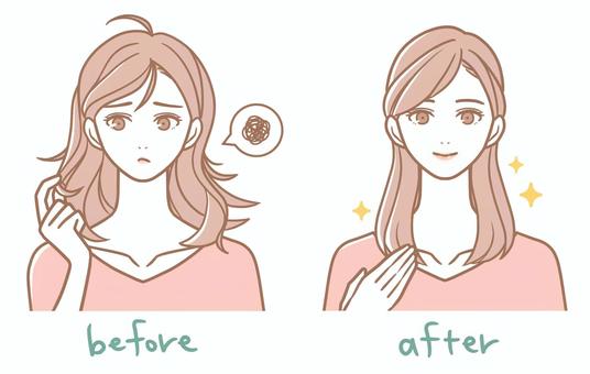 髪にボリュームがでるのはなぜ？①　原因編　【自宅で髪質改善】