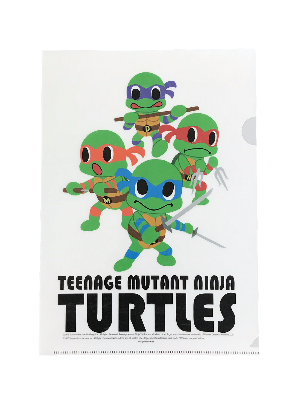 ファン必見 タートルズ 中野シロウ クリアファイル La Coccolo