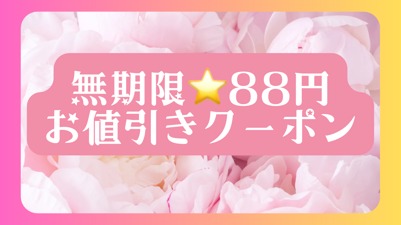 88円クーポンプレゼント🎁