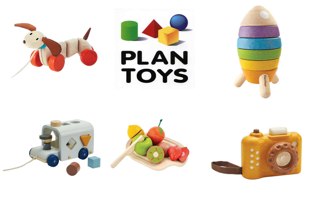 新しいおもちゃのブランド”PLAN TOYS”のお取り扱いを開始いたしました。