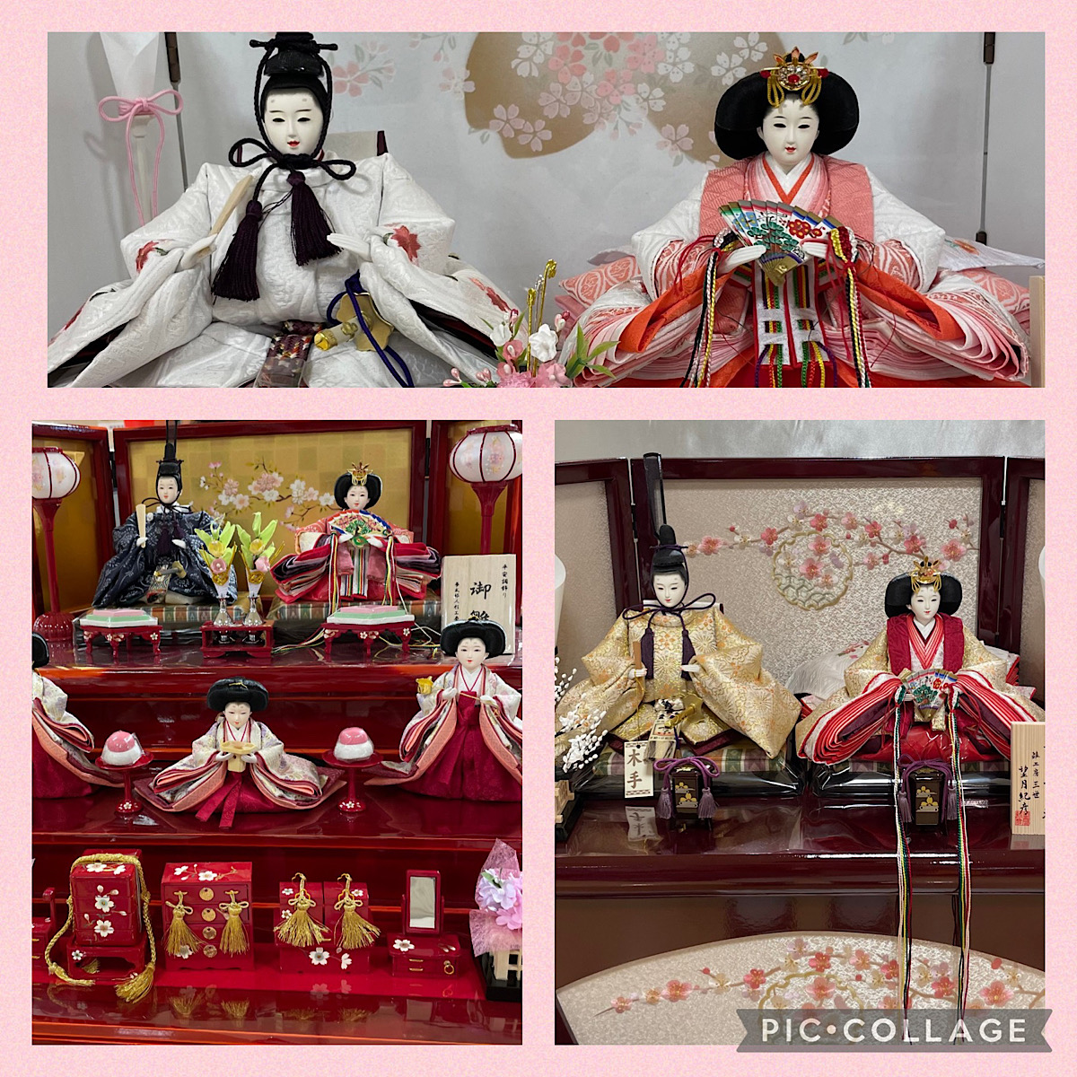 お雛さまに