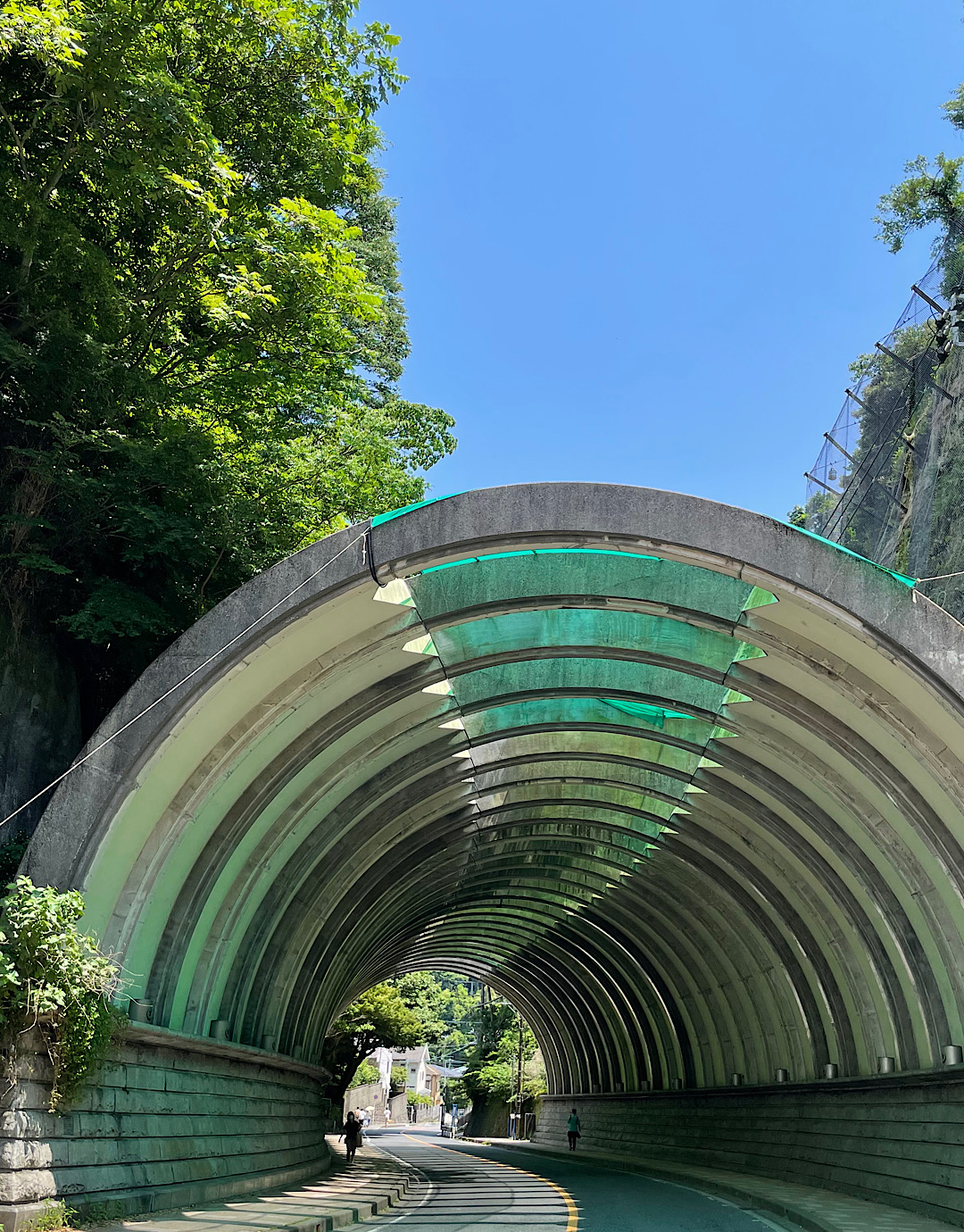 極楽寺坂から