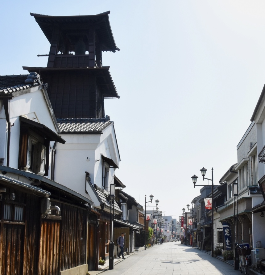 川越の朝