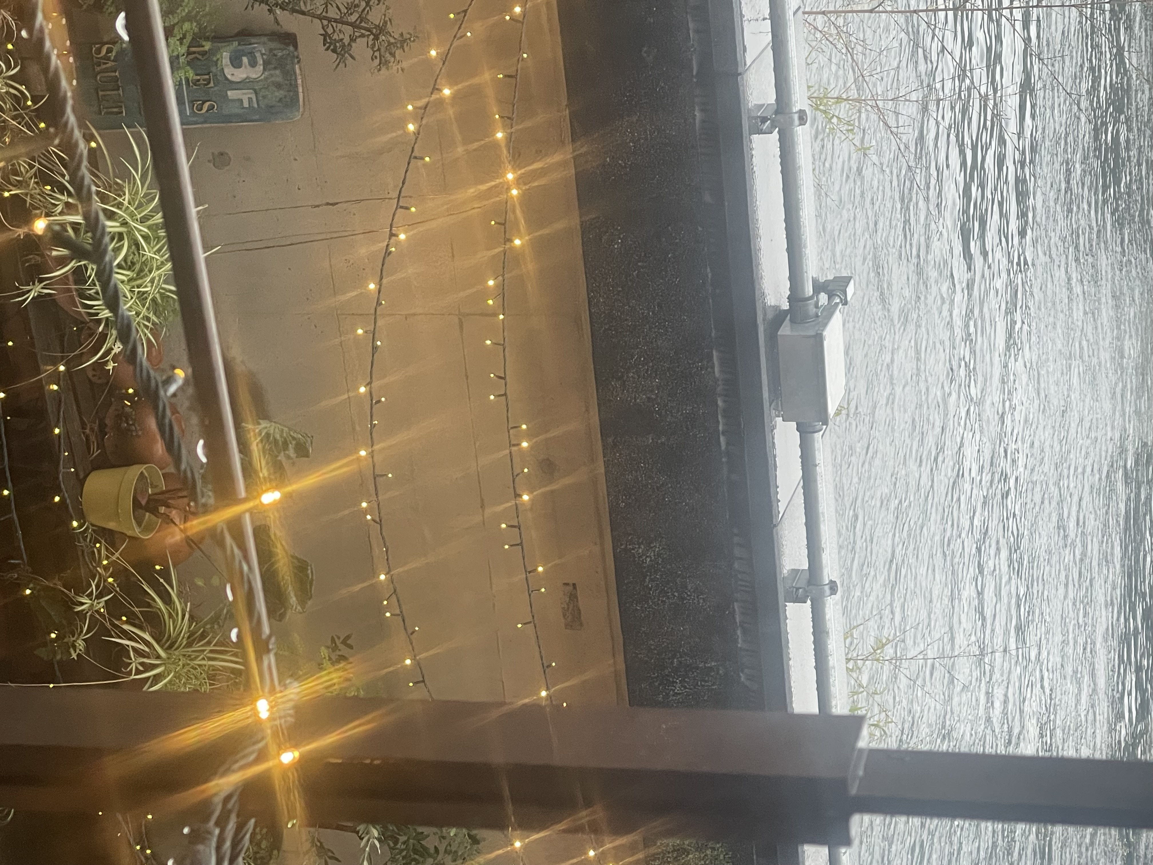 秋雨　隅田川