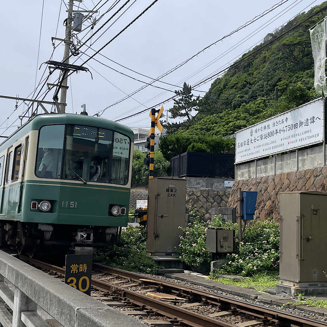 鎌倉から江ノ電