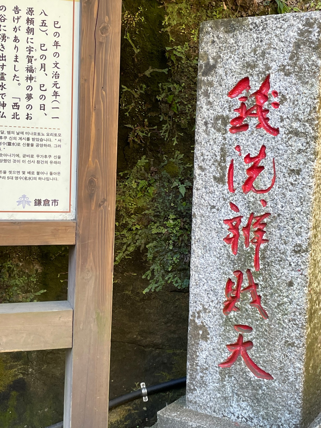 鎌倉五名水(かまくら　ごめいすい)